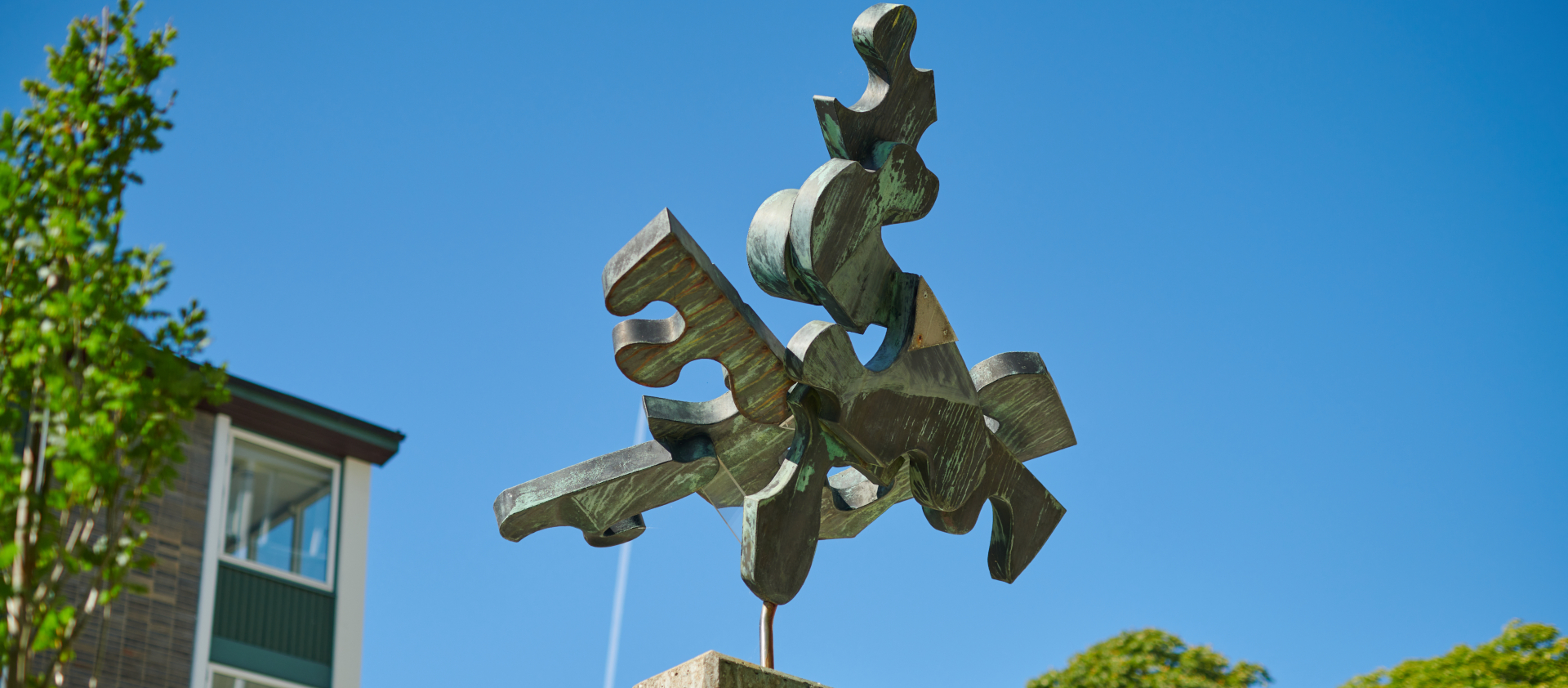 A sculpture at Ulrikedal